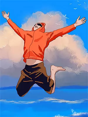 木叶三个吊车尾